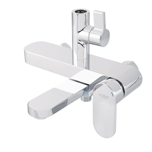 Душова колона із змішувачем KOER KB-56030-01, 3 функції (Колір хром) (KR5427)