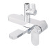Душова колона із змішувачем KOER KB-56030-01, 3 функції (Колір хром) (KR5427)