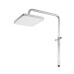 Душова колона із змішувачем KOER KB-56030-01, 3 функції (Колір хром) (KR5427)