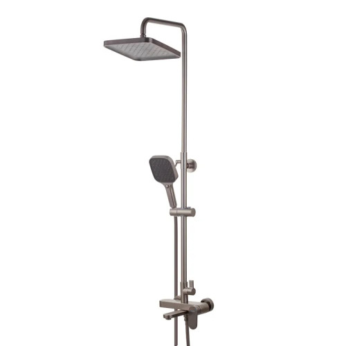 Душова колона із змішувачем KOER KB-56030-07, 3 функції (Колір графіт) (KR5429)