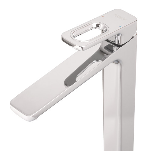 Змішувач для умивальника високий KOER KB-11031-01 (Колір хром) (KR5433)