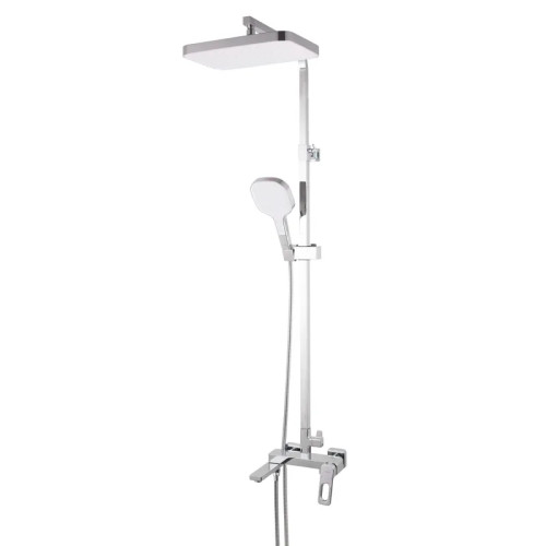 Душова колона із змішувачем KOER KB-56031-01, 3 функції (Колір хром) (KR5438)
