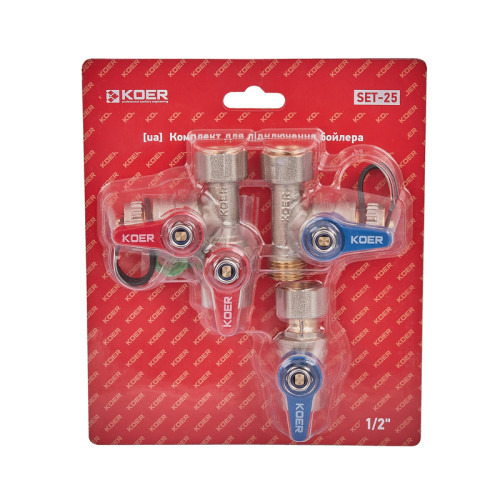 Комплект для підключення бойлера Koer SET-25-1/2 (KR5458)