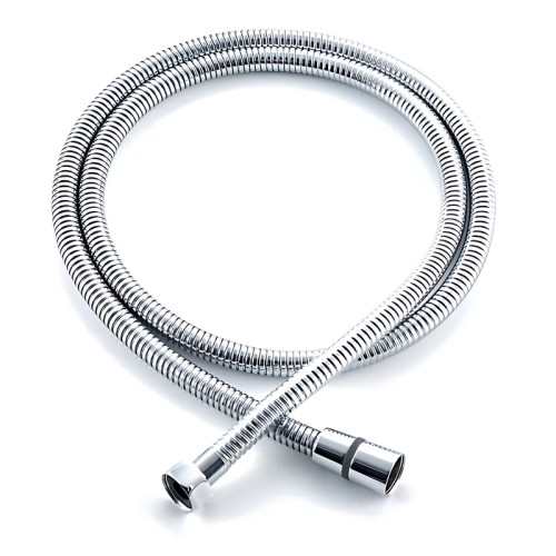 Шланг для душа KOER KB-0801-125-01 CHROME, оплетка нержавеющая сталь 125 см (Цвет хром) (KR5468)