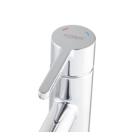 Змішувач для умивальника високий KOER KB-11029-01 (Колір хром) (KR5479)