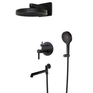 Душова система вбудована KOER KB-66029-05, 3 функції (Колір чорний) (KR5492)
