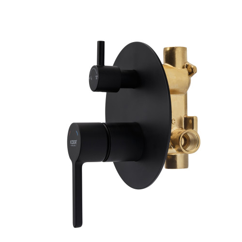 Душова система вбудована KOER KB-66029-05, 3 функції (Колір чорний) (KR5492)