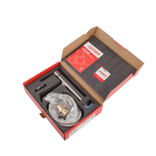 Змішувач для умивальника KOER KB-10029-07 (Колір графіт) (KR5495)