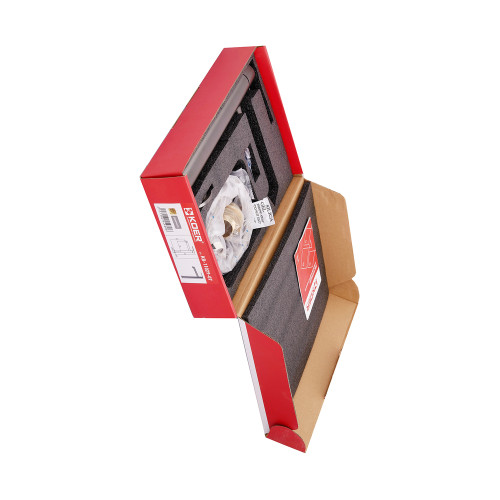 Смеситель для умывальника высокий KOER KB-11029-07 (Цвет графит) (KR5496)