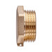 Заглушка Koer KF.P08M.WN - 3/4'' M без нікелю (KR5572)