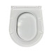 Сидіння-кришка для унітазу Koer AC-0101-SEAT COVER 450х390х80mm дюропласт з мікроліфтом (KR5617)