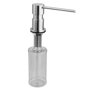 Дозатор для миючого засобу Koer SDB-01-02 300 мл (колір нерж.сталі) (KR5625)