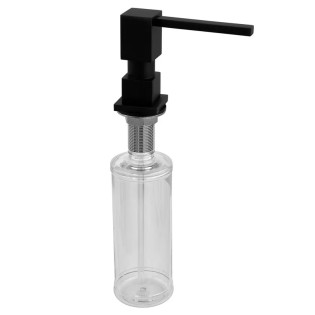 Дозатор для миючого засобу Koer SDB-02-05 300 мл (колір чорний) (KR5630)