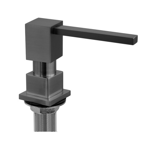 Дозатор для миючого засобу Koer SDB-02-07 300 мл (колір графіт) (KR5631)