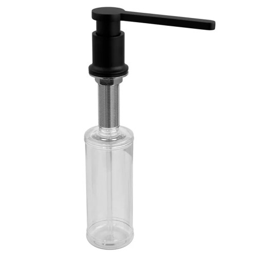 Дозатор для миючого засобу Koer SDB-03-05 300 мл (колір чорний) (KR5633)
