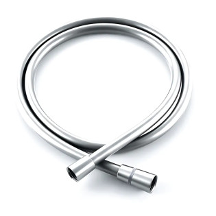 Шланг для душу KOER KB-0804-125-01 CHROME силіконовий 125 см (Колір хром) (KR5667)