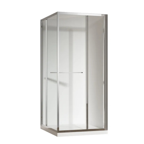 Душова кабіна без піддону Koer SR SC09-90x90x200-L-TR-01 прозоре скло Easy Clean 6мм Хром (KR5683)