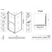 Душевая кабина без поддона Koer SR SC09-90x90x200-R-TR-12 прозрачное стекло Easy Clean 6мм Матовое золото (KR5771)