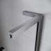 Двері в нішу Walk-In розсувні Koer SR SD07-120x200-R-TR-01 прозоре скло Easy Clean 8мм Хром (KR5773)