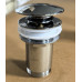 Донный клапан для раковины Koer PW-08-01 1 1/4'' без перелива автоматический СLICK-СLACK (Цвет хром) (KR5786)