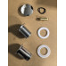 Донный клапан для раковины Koer PW-08-01 1 1/4'' без перелива автоматический СLICK-СLACK (Цвет хром) (KR5786)