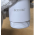 Донний клапан для раковини Koer PW-08-03 1 1/4'' без переливу автоматичний СLICK-СLACK (Колір білий) (KR5787)