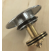 Донний клапан для раковини Koer PW-12-01 1 1/4'' без переливу автоматичний СLICK-СLACK (Колір хром) (KR5798)