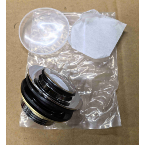 Донний клапан для ванни Koer PW-06-01 1 1/2'' автоматичний СLICK-СLACK (Колір хром) (KR5799)
