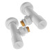 Комплект кранів для рушникосушарки кутовий Koer KR.SET.534 WHITE - M1/2''xM1/2'' подовжений (KR5843)