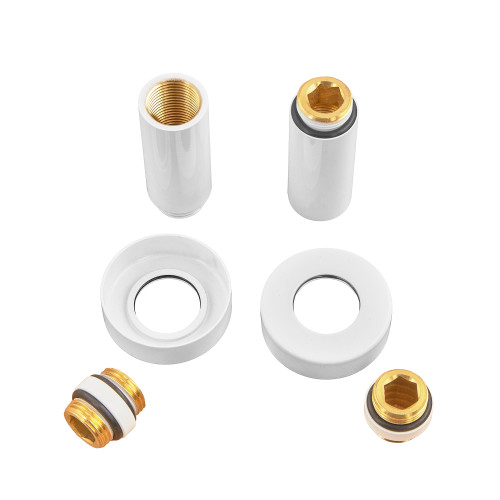 Комплект подовжувачів Koer KF.SET.06MF WHITE 1/2Fx1/2M білий (KR5850)