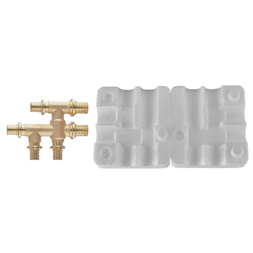 Тройник в одной плоскости (теплоизоляционный кожух) 20(2.8mm) x 20(2.8mm) x 20(2.8mm) KOER KA.TU-20 (KR5867)