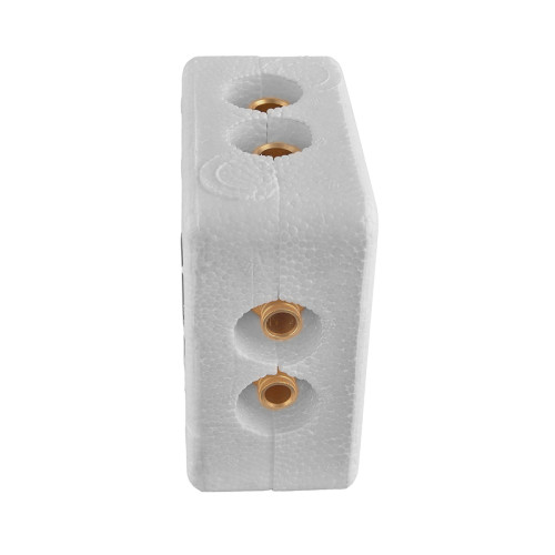 Тройник в одной плоскости (теплоизоляционный кожух) 20(2.8mm) x 16(2.2mm) x 16(2.2mm) KOER KA.TU-20-16-16 (KR5868)