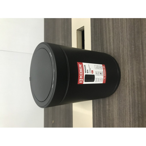 Відро для сміття сенсорне кругле KOER TC-020609-05 9 л (колір чорний) (KR5939)