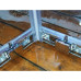 Душова кабіна без піддону Koer SR SC10-90x90x195-TR-01 прозоре скло Easy Clean 6мм, хром (KR5942)