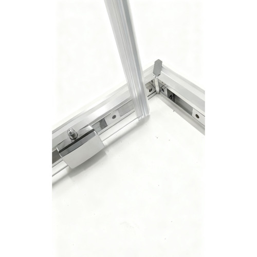 Душова кабіна без піддону Koer SR SC10-90x90x195-TR-01 прозоре скло Easy Clean 6мм, хром (KR5942)