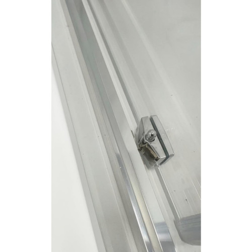Душова кабіна без піддону Koer SR SC10-90x90x195-TR-01 прозоре скло Easy Clean 6мм, хром (KR5942)