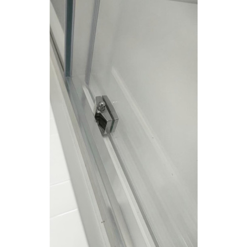 Душова кабіна без піддону Koer SR SC10-90x90x195-TR-01 прозоре скло Easy Clean 6мм, хром (KR5942)