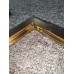 Душова кабіна без піддону KOER SR SC10-90x90x195-TR-12 прозоре скло EASY CLEAN 6мм матове золото (KR5943)