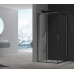 Душевая кабина без поддона Koer SR SC10-90x90x195-TR-07 прозрачное стекло Easy Clean 6мм, графит (KR5944)