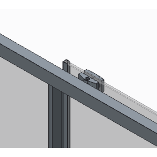 Душевая кабина без поддона Koer SR SC10-90x90x195-TR-07 прозрачное стекло Easy Clean 6мм, графит (KR5944)