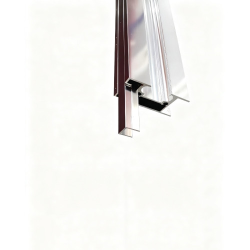 Шторки скляні розсувні на ванну Koer SR BS06-120x150-TR-01 прозоре скло Easy Clean 6мм, хром (KR5945)