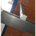 Шторки скляні розсувні на ванну Koer SR BS06-120x150-TR-07 прозоре скло Easy Clean 6мм, графіт (KR5947)