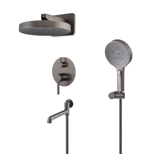 Душова система вбудована KOER KB-66029-07, 3 функції (Колір графіт) (KR5954)