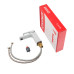 Змішувач для умивальника KOER KB-10009-04 (Колір хром+білий) (KR5975)