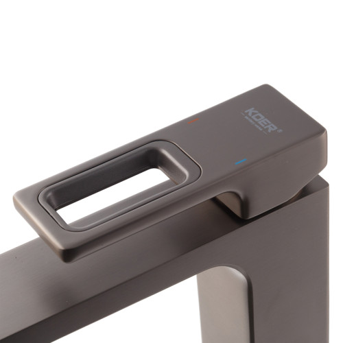 Змішувач для умивальника KOER KB-10009-07 (Колір графіт) (KR5976)