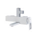 Душова колона із змішувачем KOER KB-56009-04, 3 функції (Колір хром+білий) (KR5987)