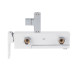 Душова колона із змішувачем KOER KB-56009-04, 3 функції (Колір хром+білий) (KR5987)
