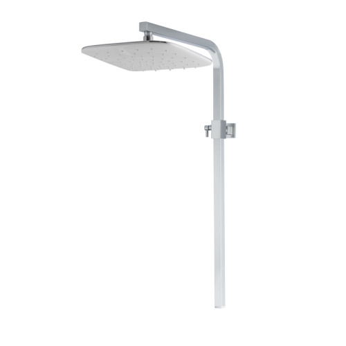 Душова колона із змішувачем KOER KB-56009-04, 3 функції (Колір хром+білий) (KR5987)