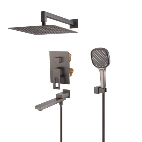 Душова система вбудована KOER KB-66009-07, 3 функції (Колір графіт) (KR5991)