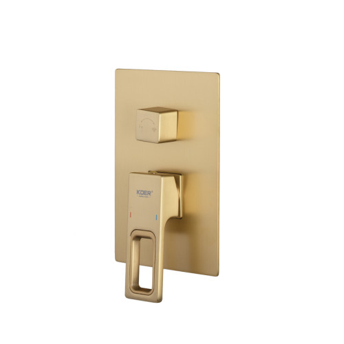 Душова система вбудована KOER KB-66009-12, 3 функції (Колір матове золото) (KR5992)